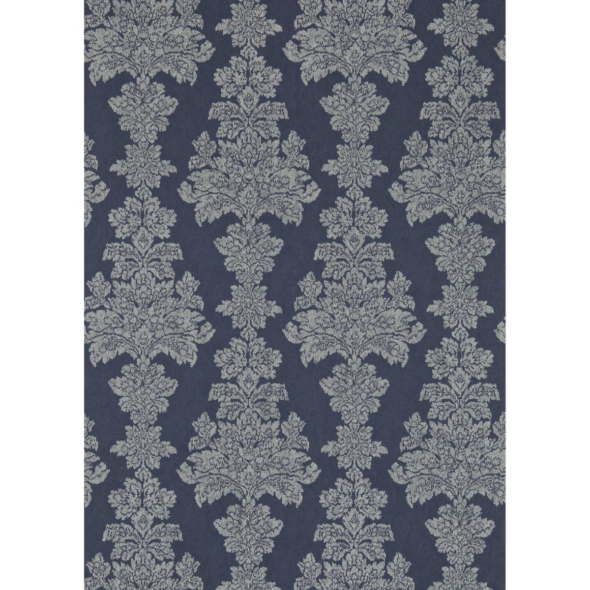 Katrina Wallpaper 312001 by Zoffany in Ink Blue&nbsp;Roll – image 4