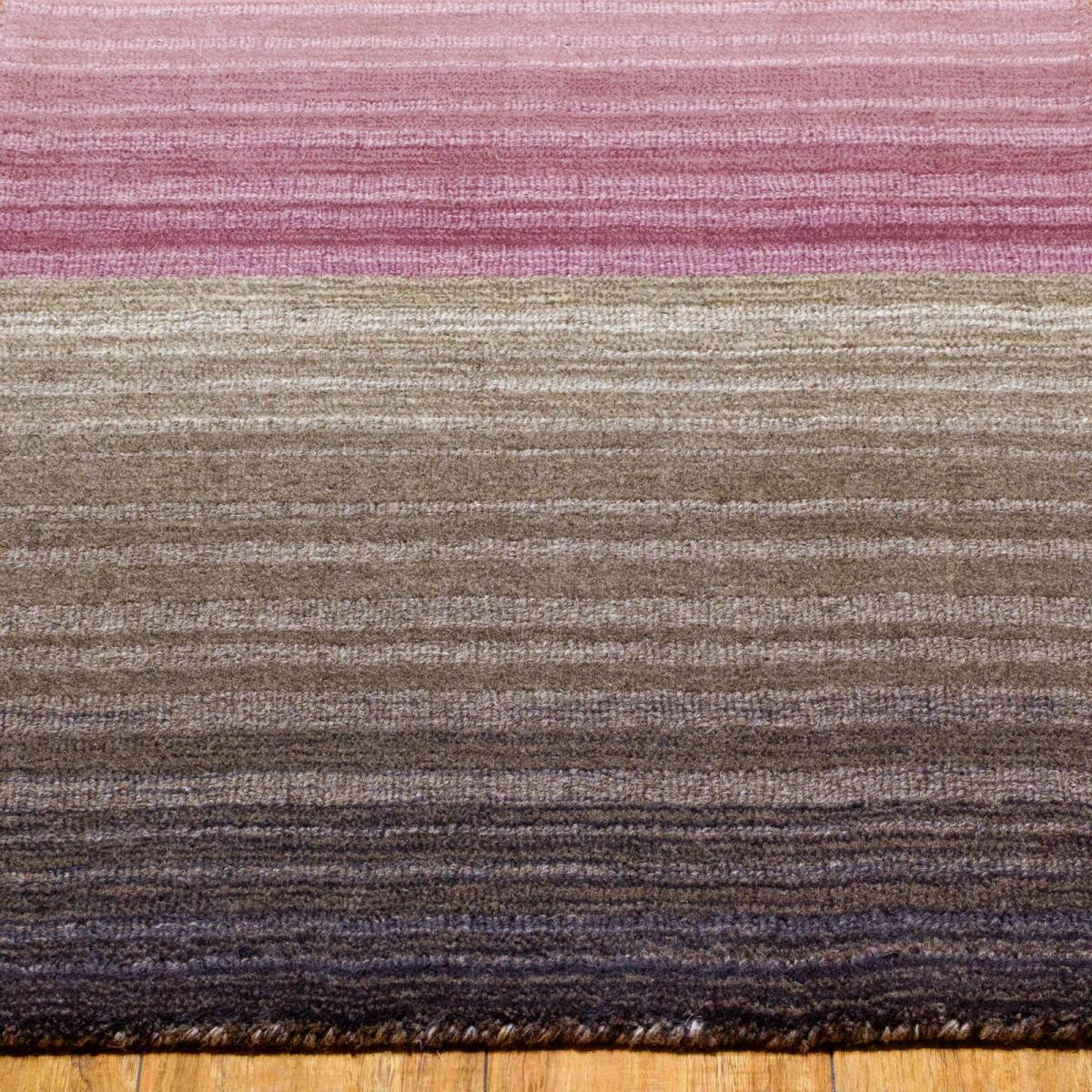 Miko Stripe Hall Runners in Mauve 70x240cm – image 3