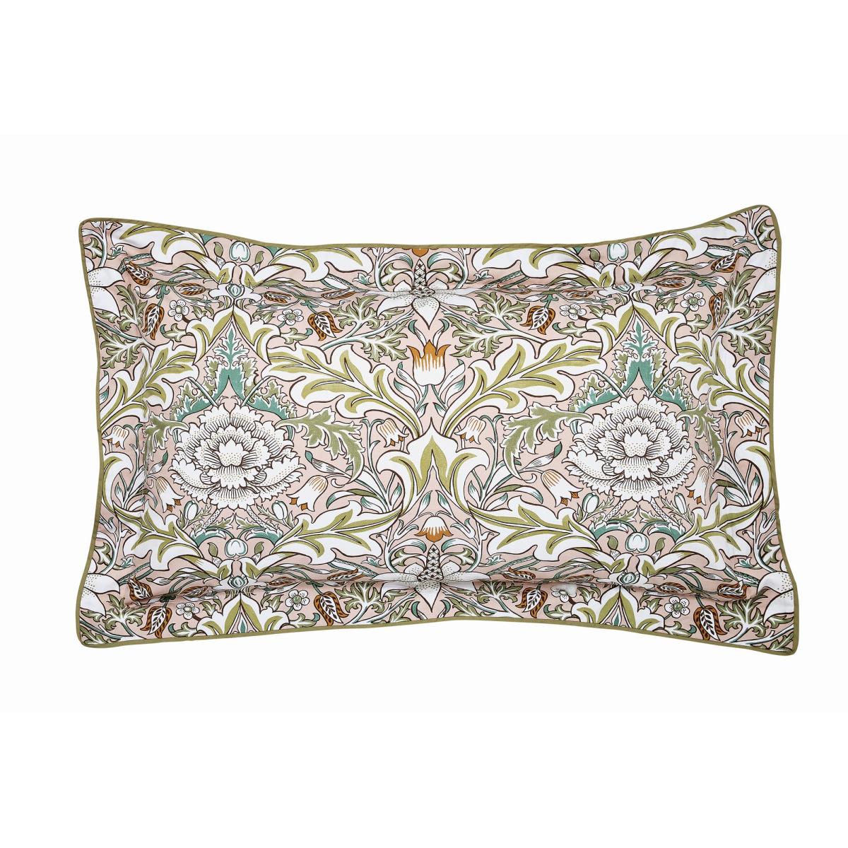 Severn Bedding Duvet Cover and Pillowcase by William Morris in Cochineal Pink&nbsp;65x65cm – image 3