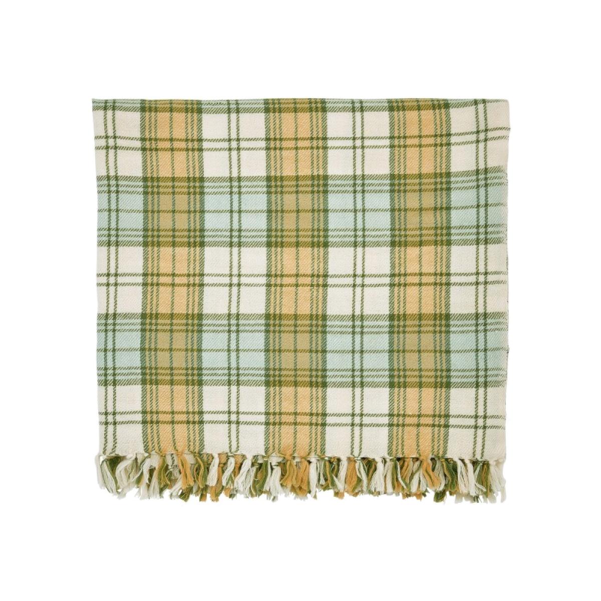 Lemon Tree Willow Bough Woven Throw by William Morris in Leaf Green130x170cm – image 1