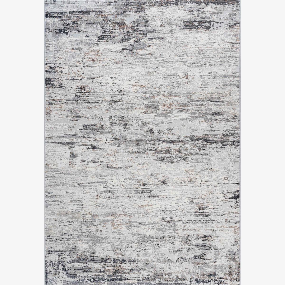 Canyon 52065 6626 Abstract Textured Rugs in Grey – image 1
