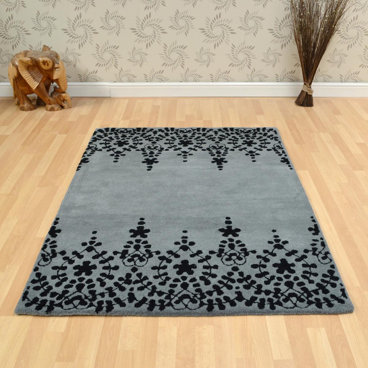 Matrix Guild Wool Rugs MAX07 Grey&nbsp;80x150cm – image 2