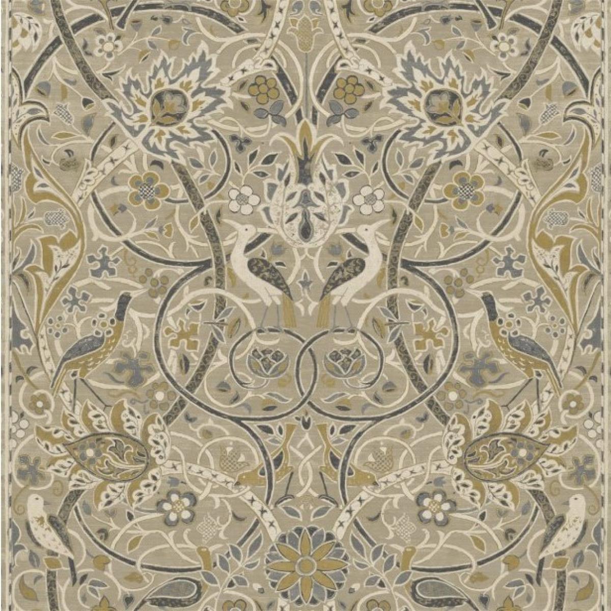 Bullerswood Wallpaper 216447 by Morris & Co in Stone Mustard Panel – image 3