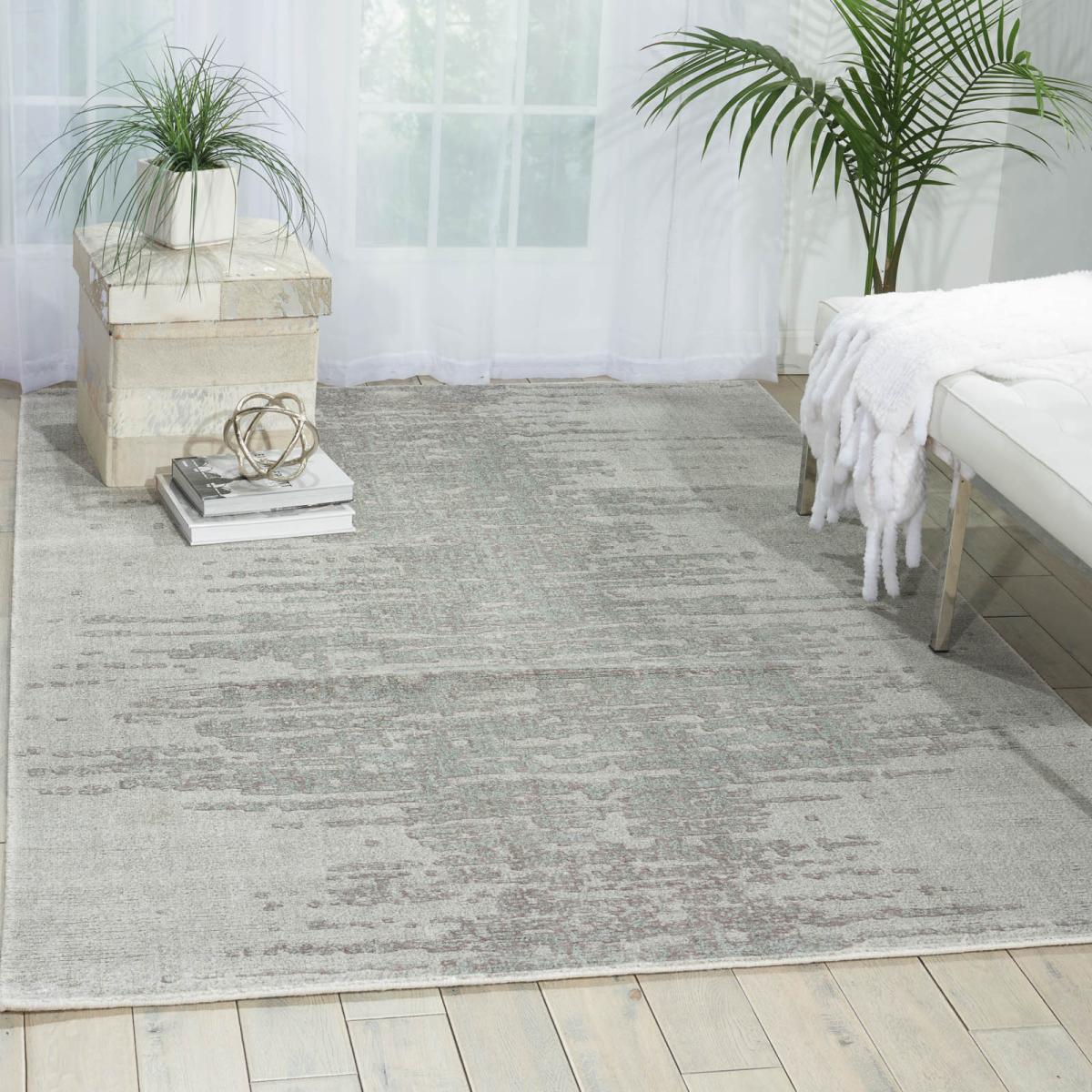 Nourison Twilight Rugs TWI11 in Seafoam 236x297cm – image 4