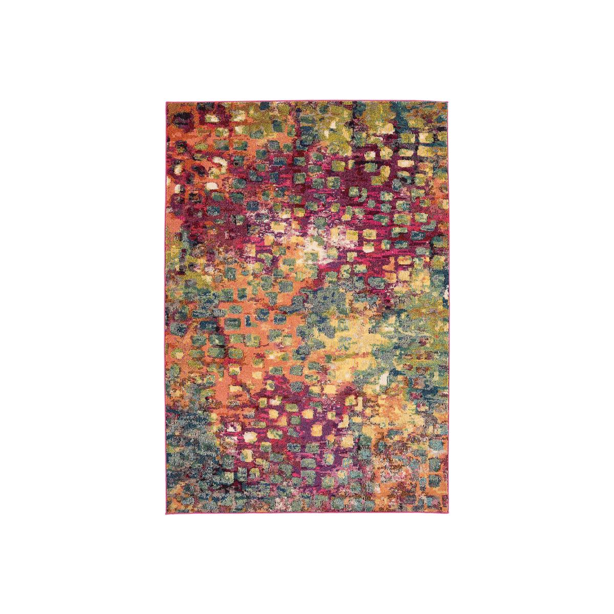 Colores Abstract Rugs COL11 in Multi 80x150cm – image 1