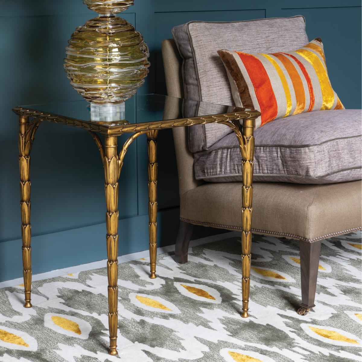Navinda Designer Wool Rugs in Spice Orange by William Yeoward250x350cm – image 2