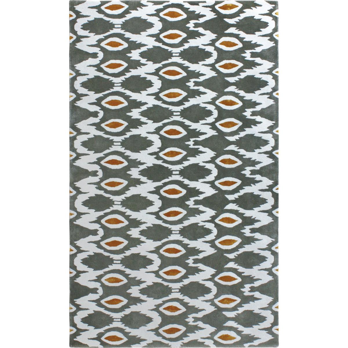 Navinda Designer Wool Rugs in Spice Orange by William Yeoward250x350cm – image 5
