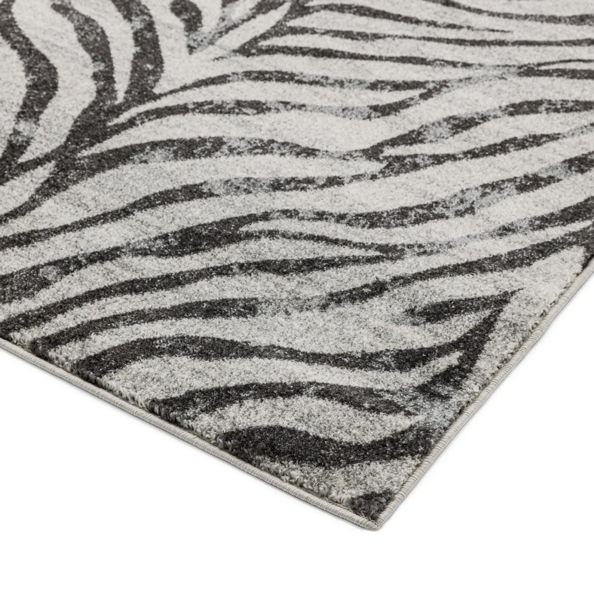 Nova Zebra NV27 Rugs in Grey – image 2