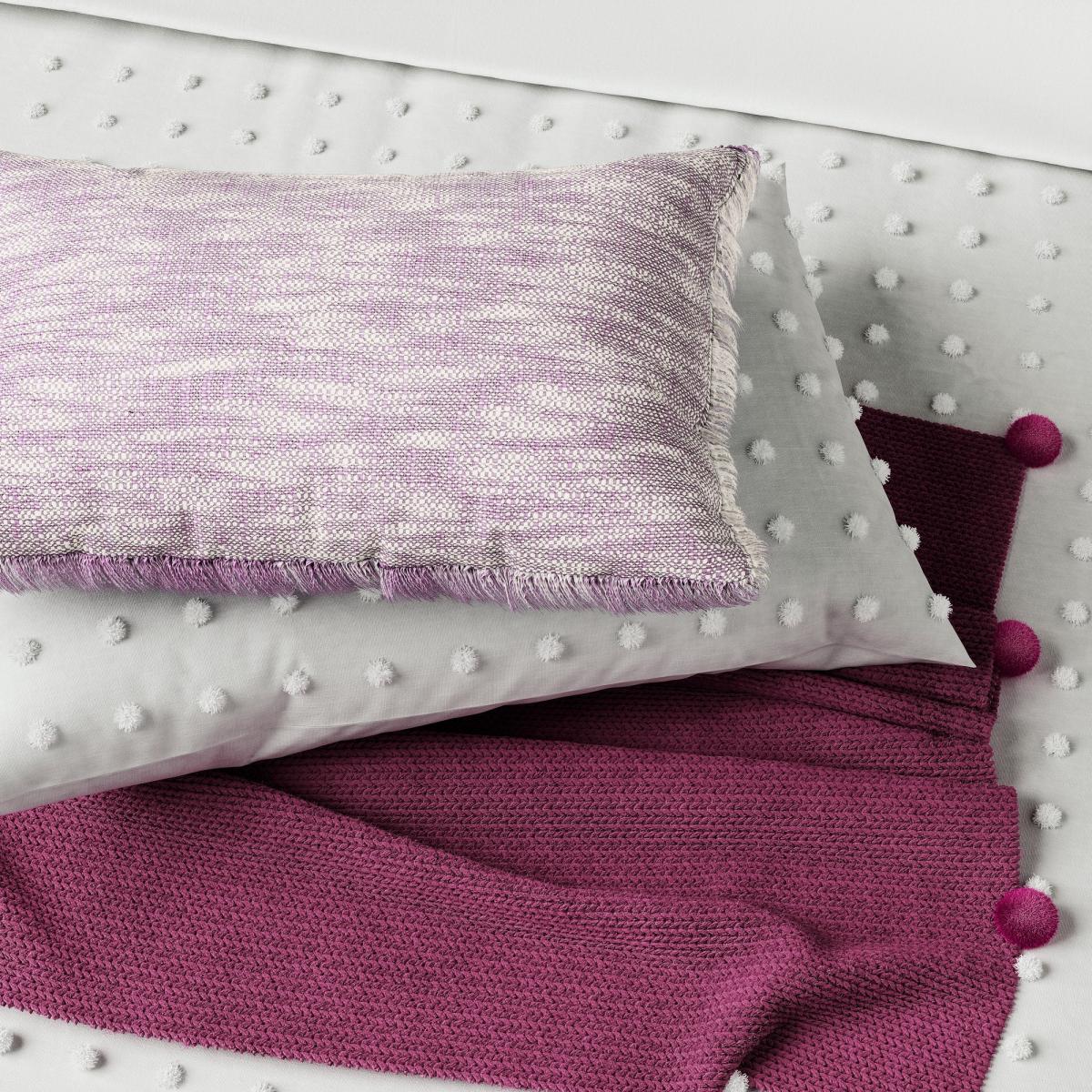 Budding Brights Tufted Spot Bedding by Helena Springfield in White 220x260cm – image 3