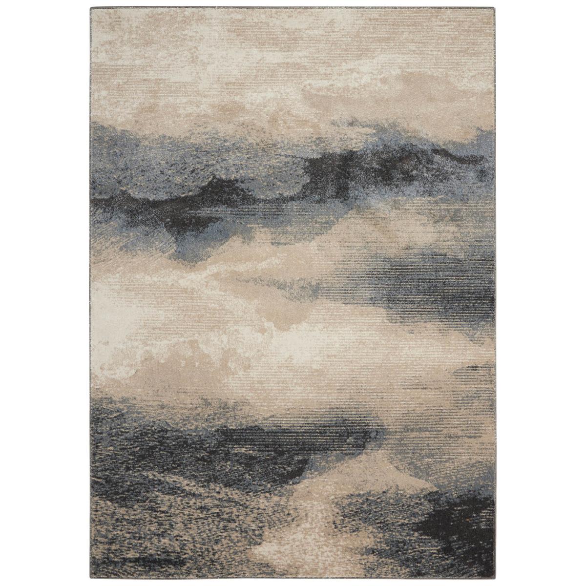Maxell Modern Abstract Rugs MAE06 by Nourison in Flint 160x221cm – image 5
