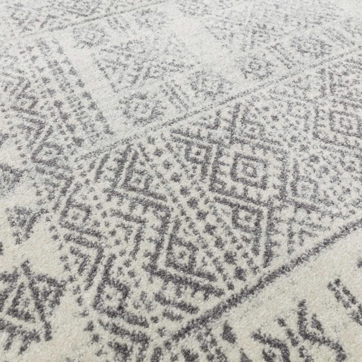 Nova Tribal Boho Rugs NV33 in Grey – image 2