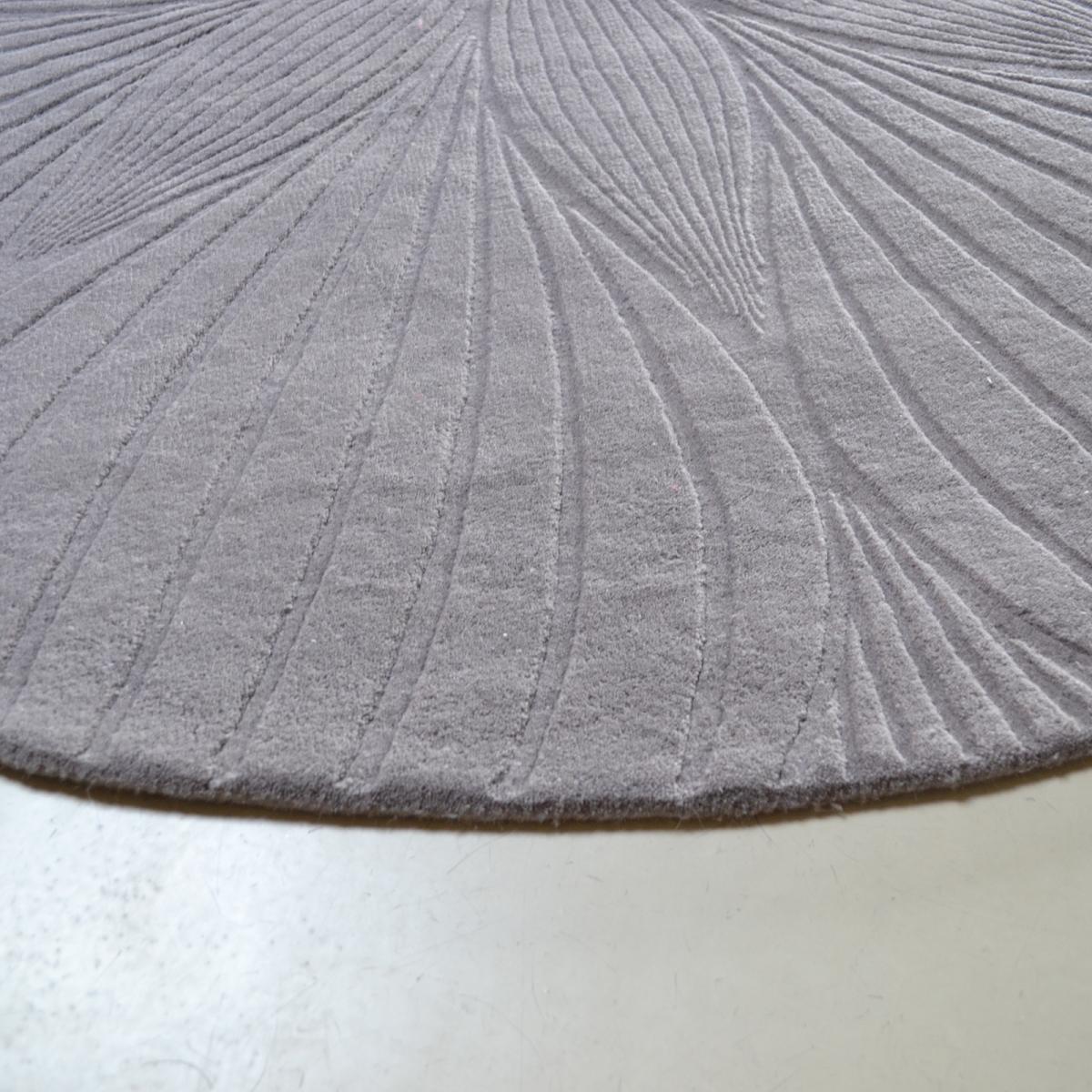 Folia Round Circle Modern Floral Rugs 38305 by Wedgwood200x200cm – image 3