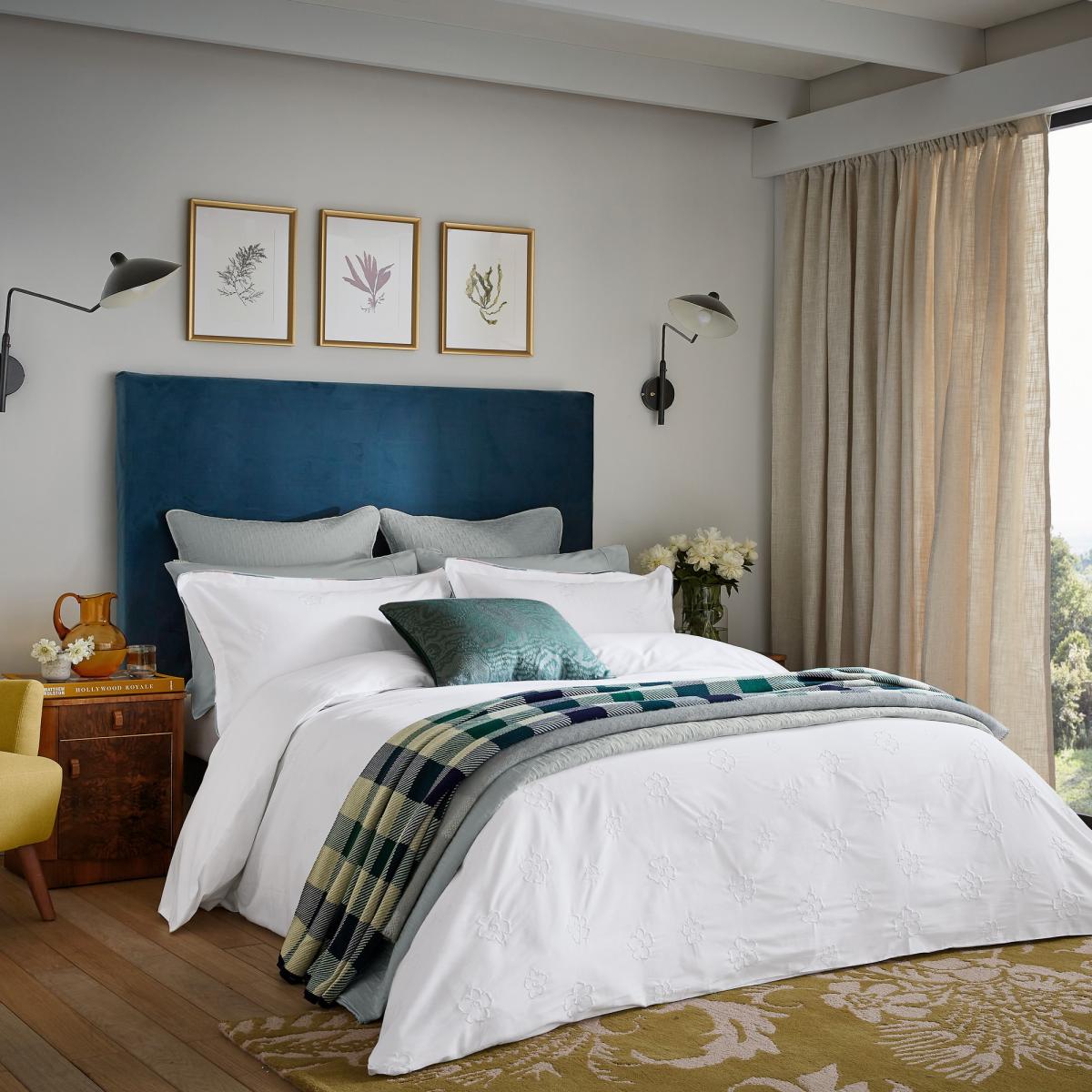 House Check Jacquard Knitted Throw by Ted Baker in Multi&nbsp;150x200cm – image 2