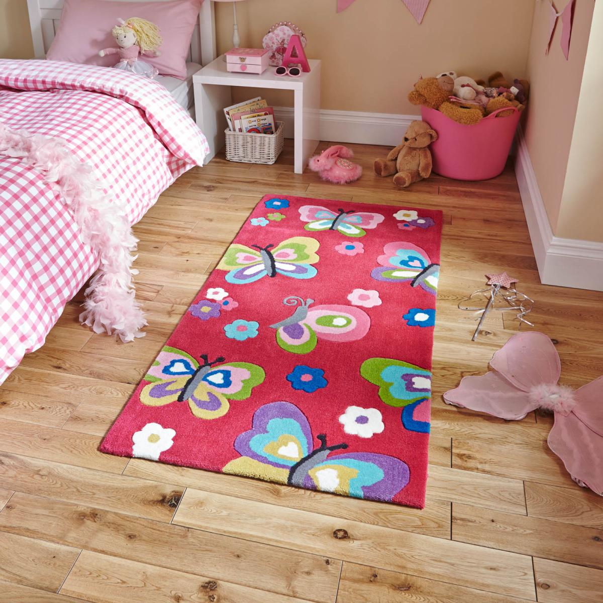 Hong Kong HK5234 Pink Kids Rug – image 2