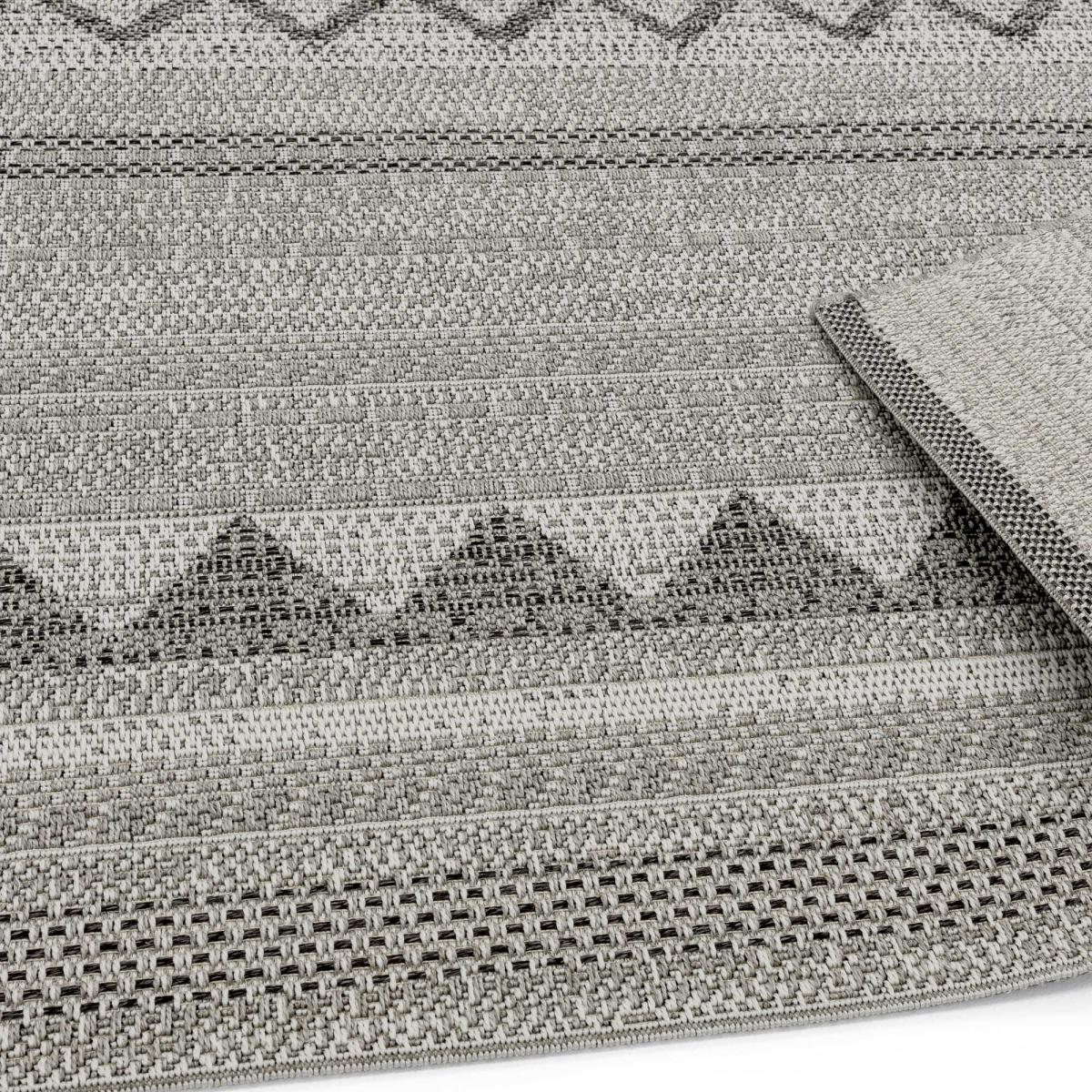 Varanda Diamond Geometric Indoor Outdoor Rugs in VA01 Natural200x290cm – image 3