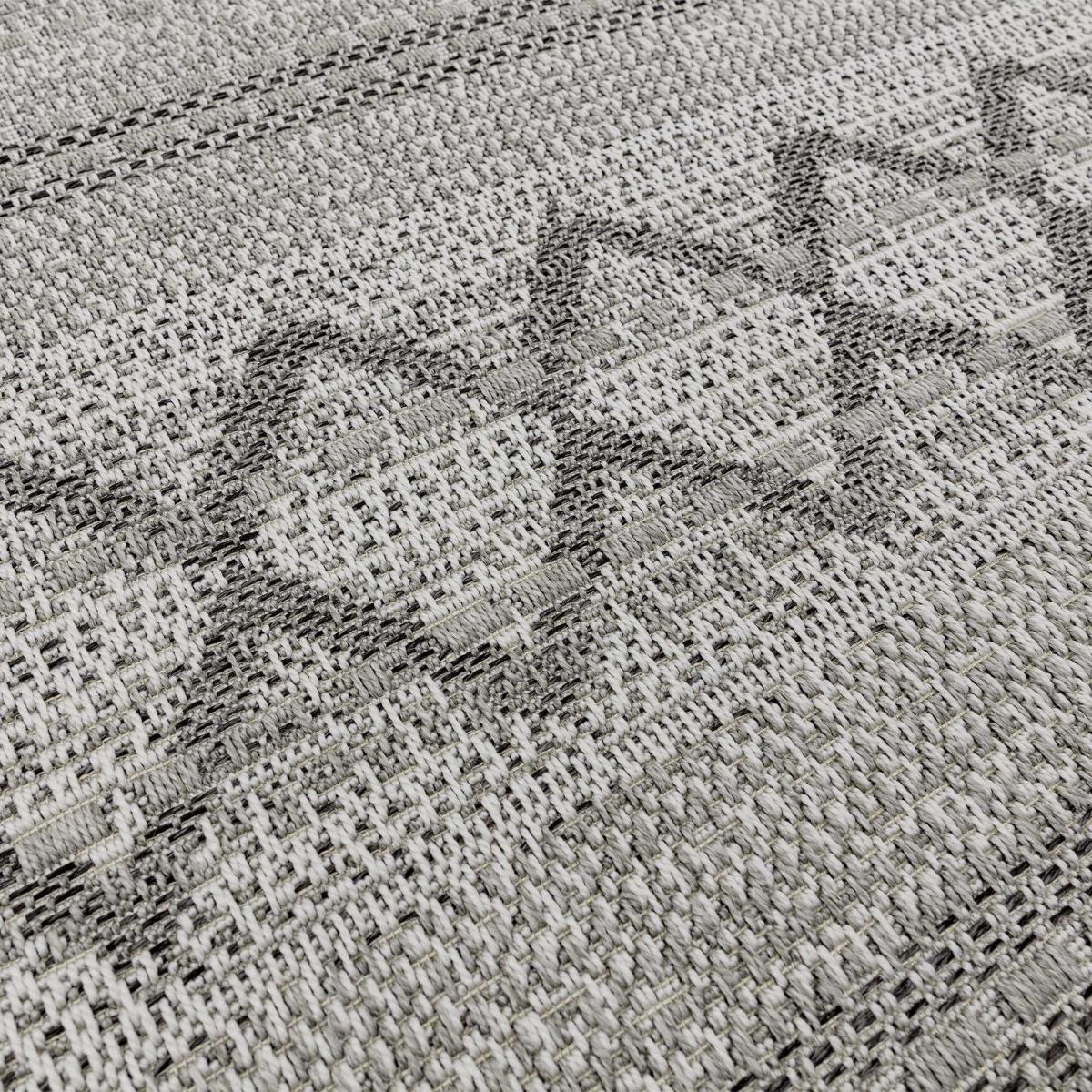 Varanda Diamond Geometric Indoor Outdoor Rugs in VA01 Natural200x290cm – image 4