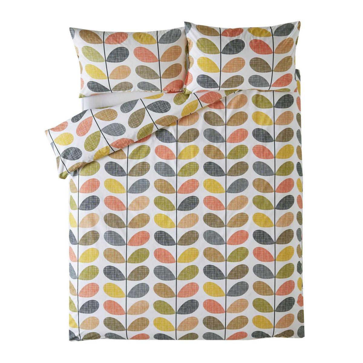 Scribble Stem Bedding and Pillowcase By Orla Kiely in Multi260x220cm – image 2