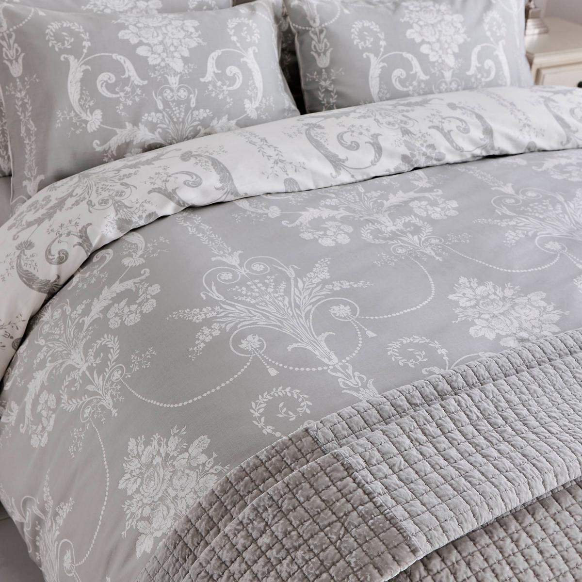 Josette Cotton Bedding Set by Laura Ashley in Dove Grey200x200cm – image 3
