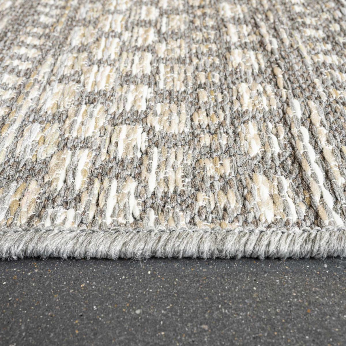 Brighton 98570 3036 Indoor Outdoor Flatweave Rugs in Silver Grey&nbsp;160x230cm – image 2
