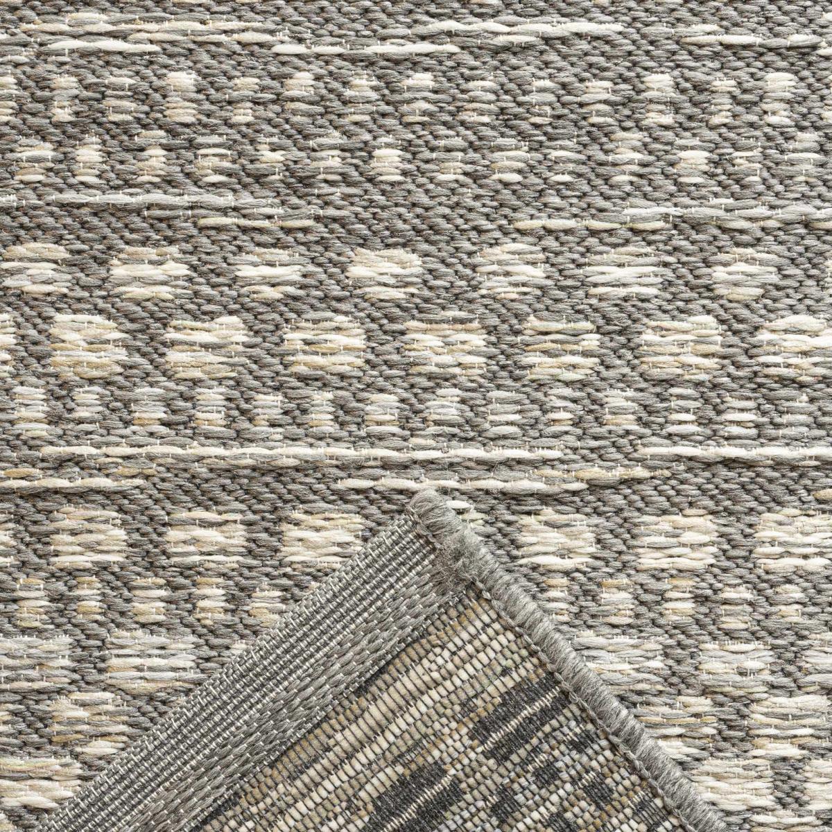 Brighton 98570 3036 Indoor Outdoor Flatweave Rugs in Silver Grey&nbsp;160x230cm – image 5