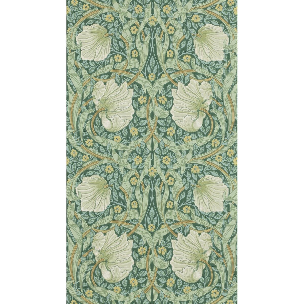 Pimpernel Wallpaper 210389 by Morris & Co in Privet Slate Roll – image 3