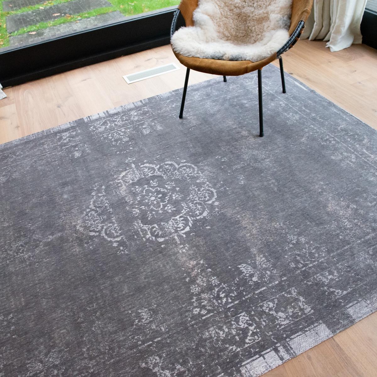 Louis De Poortere Designer Rugs Medallion in 9148 Stone – image 1