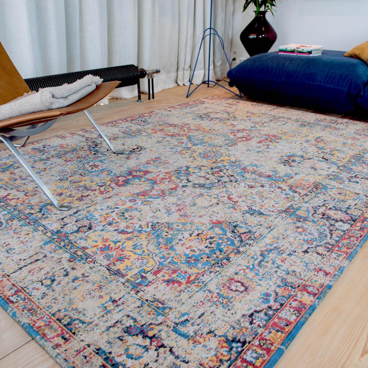 Louis De Poortere Antique Bakthiari Rugs 8713 in Khedive Multi – image 1