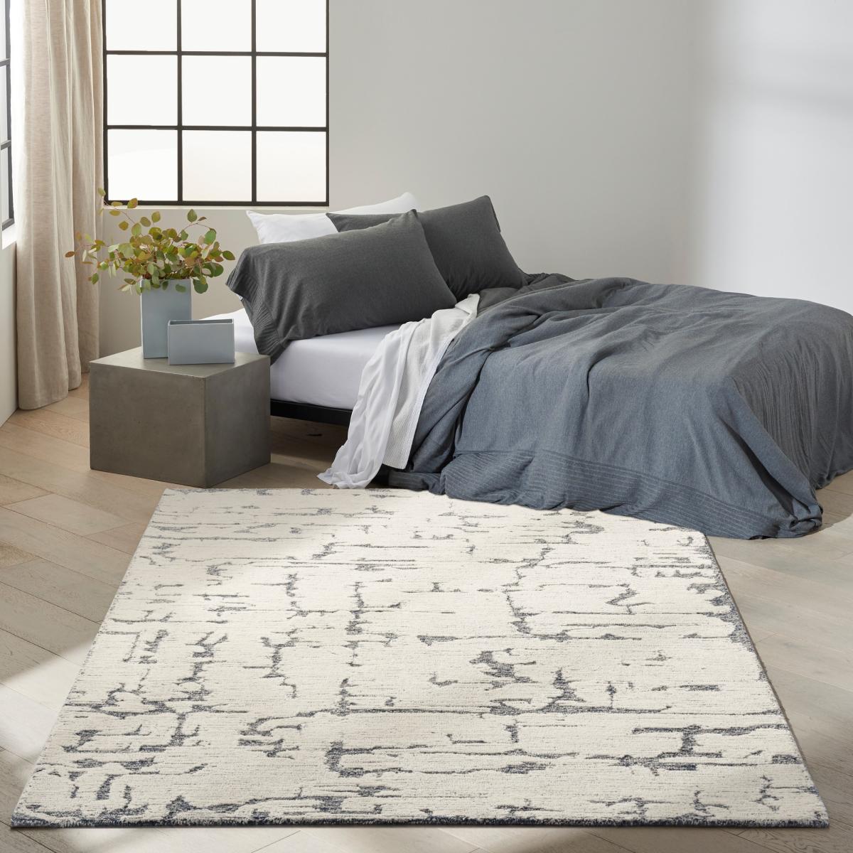 CK009 Sculptural SCL01 Abstract Rug by Calvin Klein in Blue – image 1