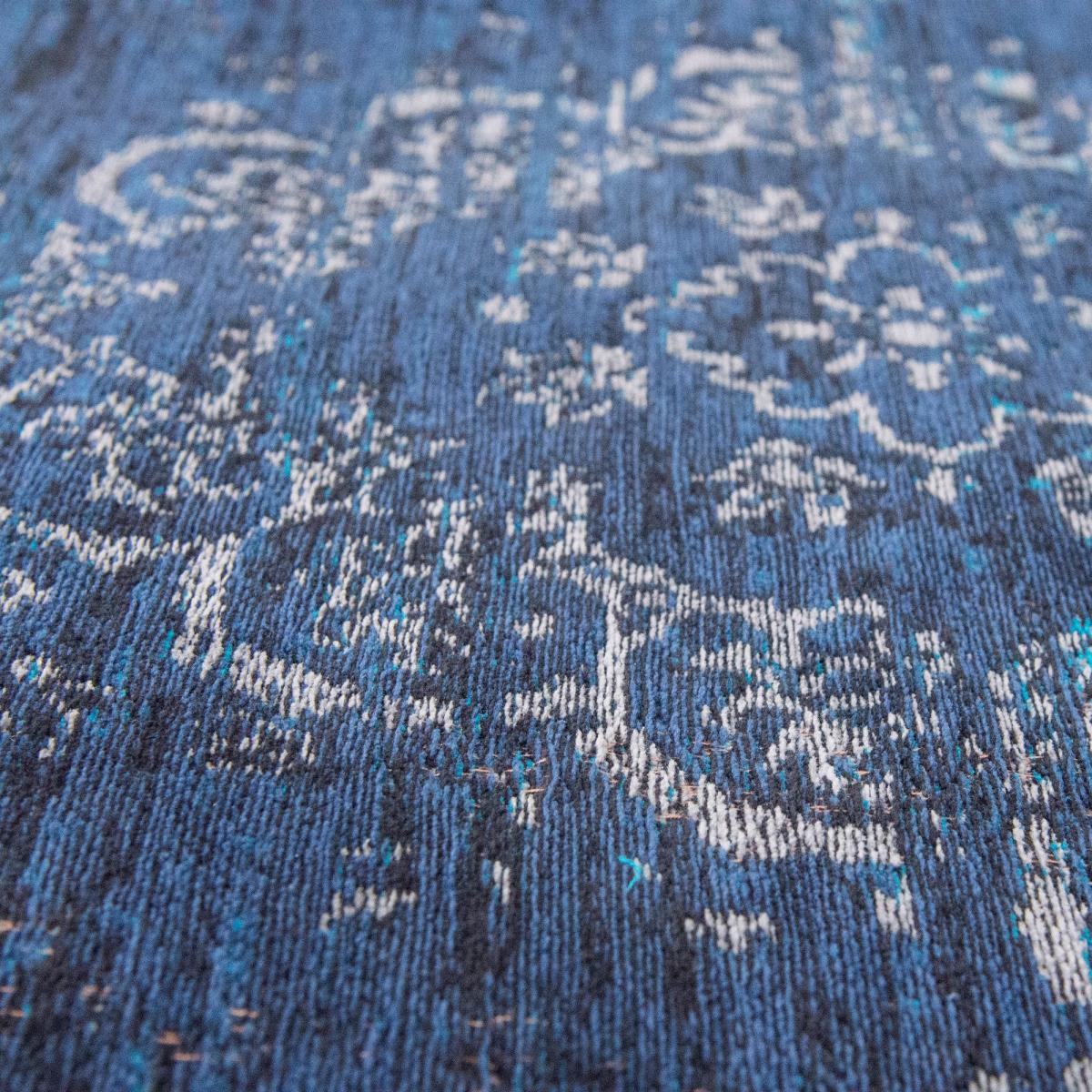 Louis De Poortere Fading World Medallion Rugs 8254 Blue Night&nbsp;200x280cm – image 2