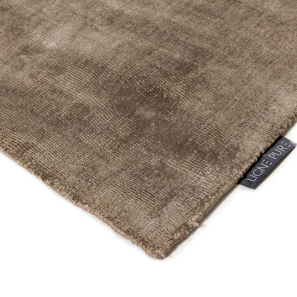 Current Premium Viscose Rugs 206 001 900 in Taupe by Ligne Pure 170x240cm – image 2