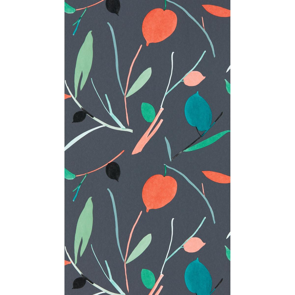 Oxalis Wallpaper 111997 by Scion in Pimento Marine Roll – image 3