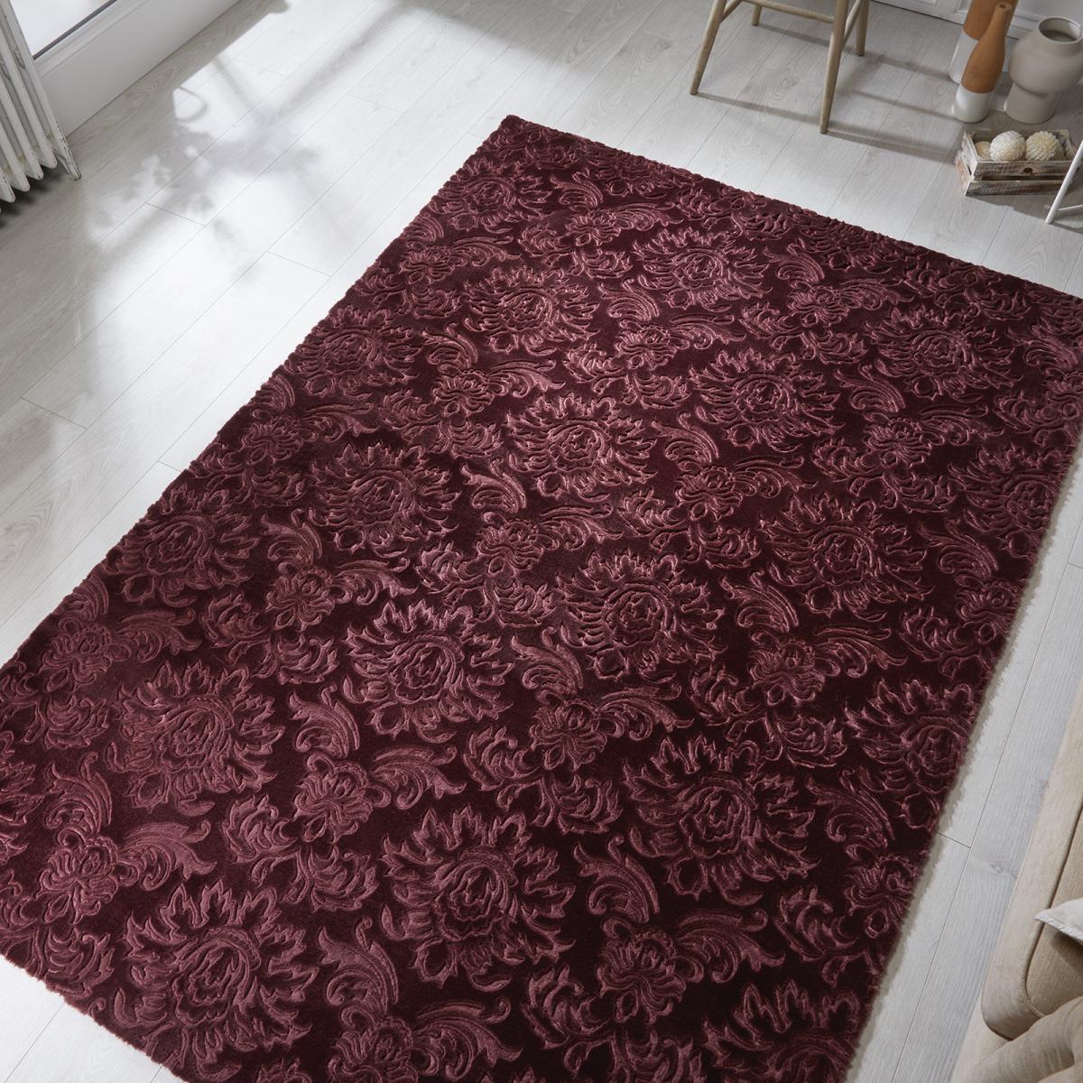 Barada Damascus Rugs in Mauve – image 1