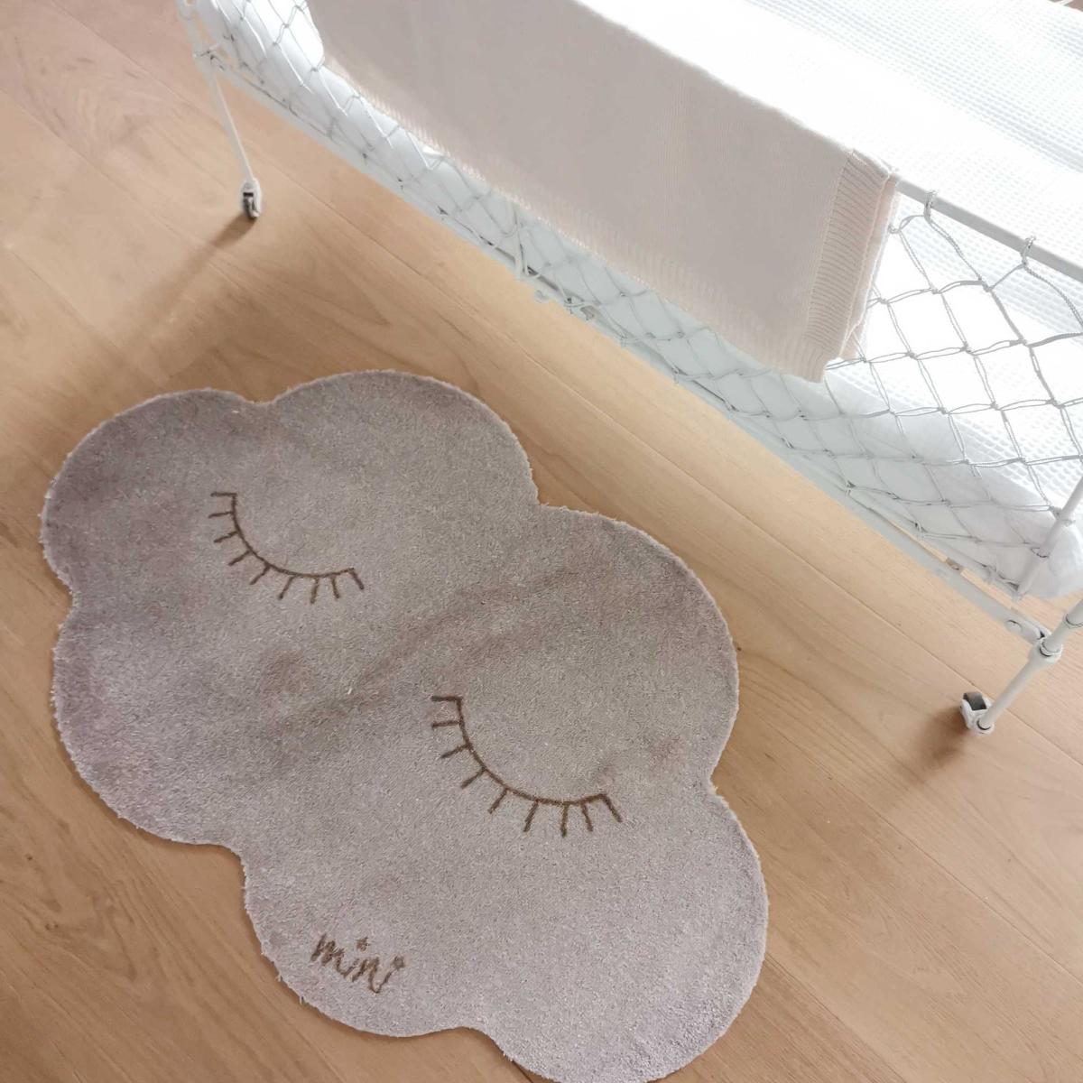 Flor Cloud Washable Kids Floor Mats in Beige 67x110cm – image 1