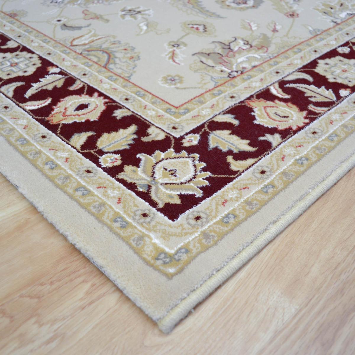 Noble Art Traditional Rugs 65124 191 in Cream and Red – image 2