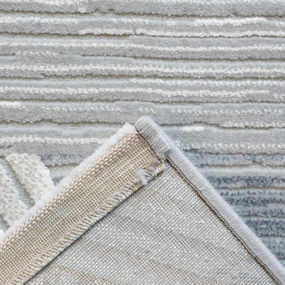 Canyon Geometric Carved 52047 6464 Rugs in Beige 160x230cm – image 2