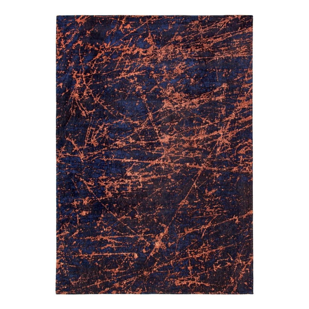Louis De Poortere Modern Abstract Mad Men Stellar Rugs 9217 in Blue Star 230x330cm – image 5