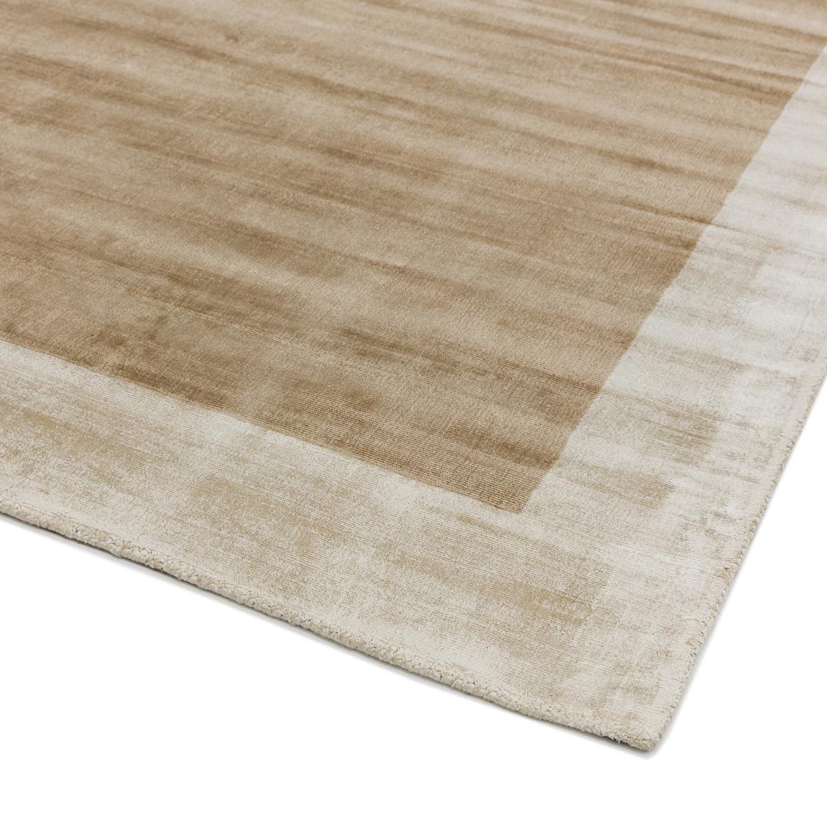 Blade Border Rugs in Putty and Champagne 200x200cm – image 3