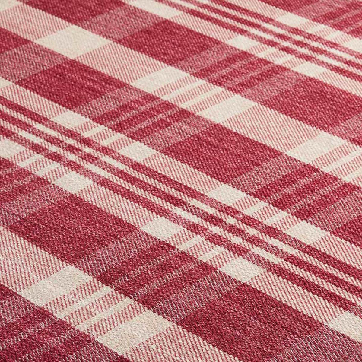 Cottage Washable Flatweave rugs 21S in Red55x85cm – image 3