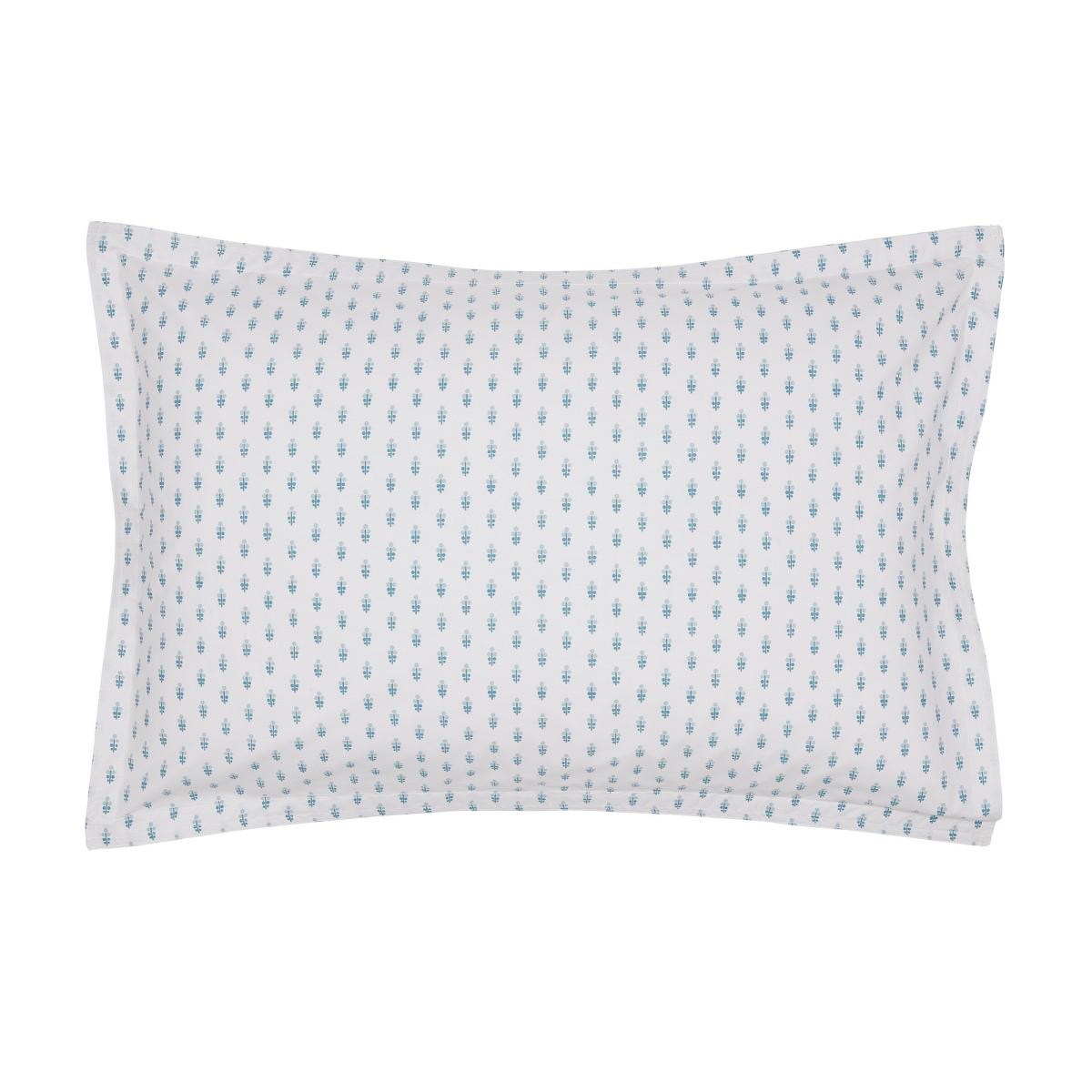 Edie Organic Cotton Bedding Duvet Cover and Pillowcase and Pillowcase By Murmur in Lough Green&nbsp;74x48cm – image 3