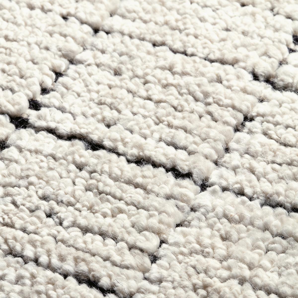 Mesh Premium Viscose Rugs 239 001 100 by Ligne Pure in Cream 170x240cm – image 2