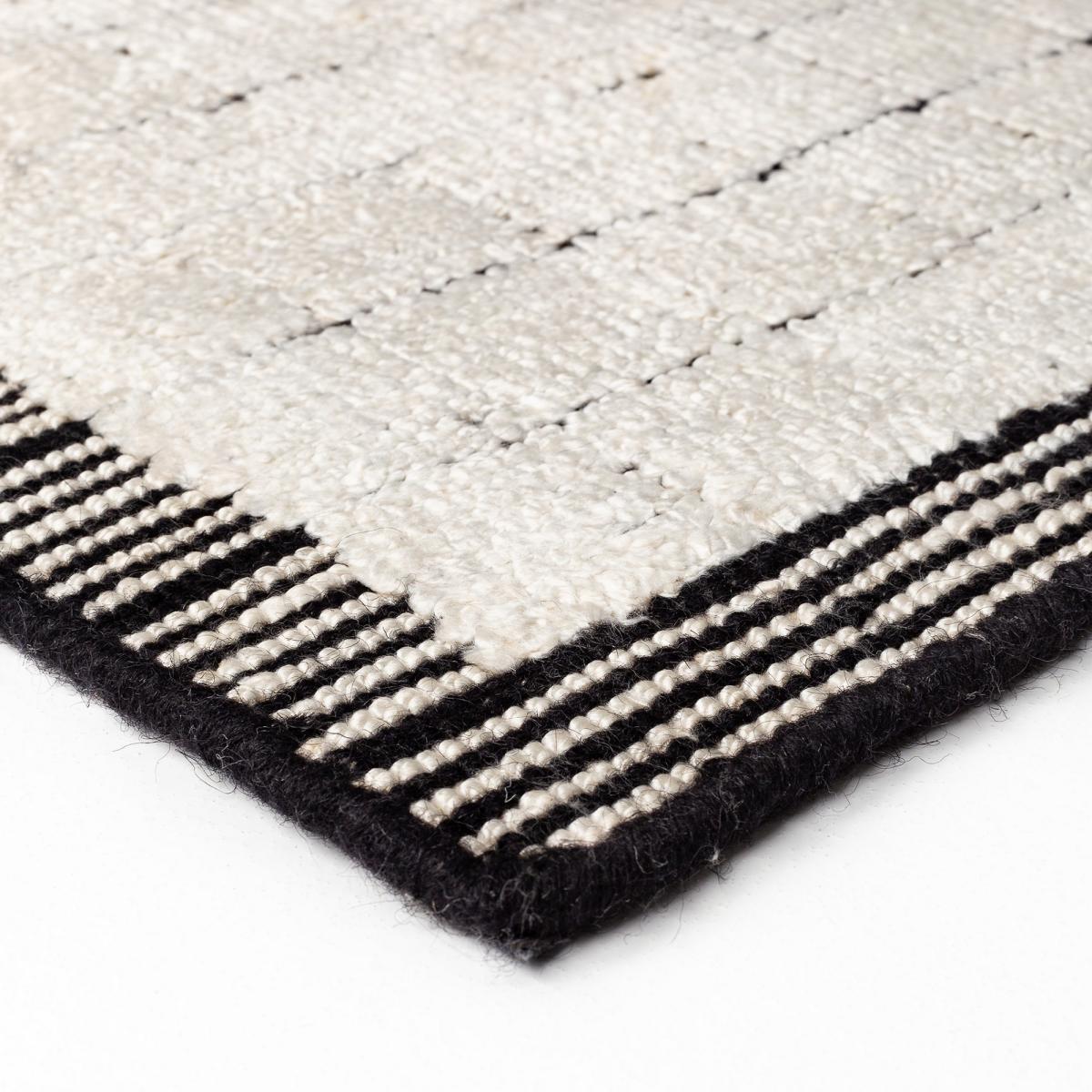 Mesh Premium Viscose Rugs 239 001 100 by Ligne Pure in Cream 170x240cm – image 3