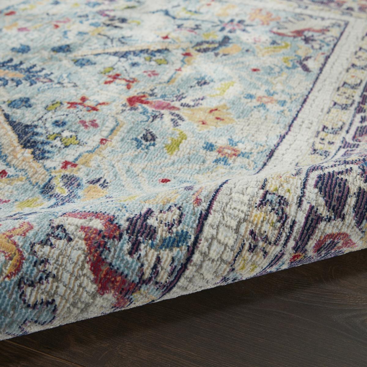 Ankara Global Traditional Persian Rugs ANR14 in Teal blue 122x183cm – image 5