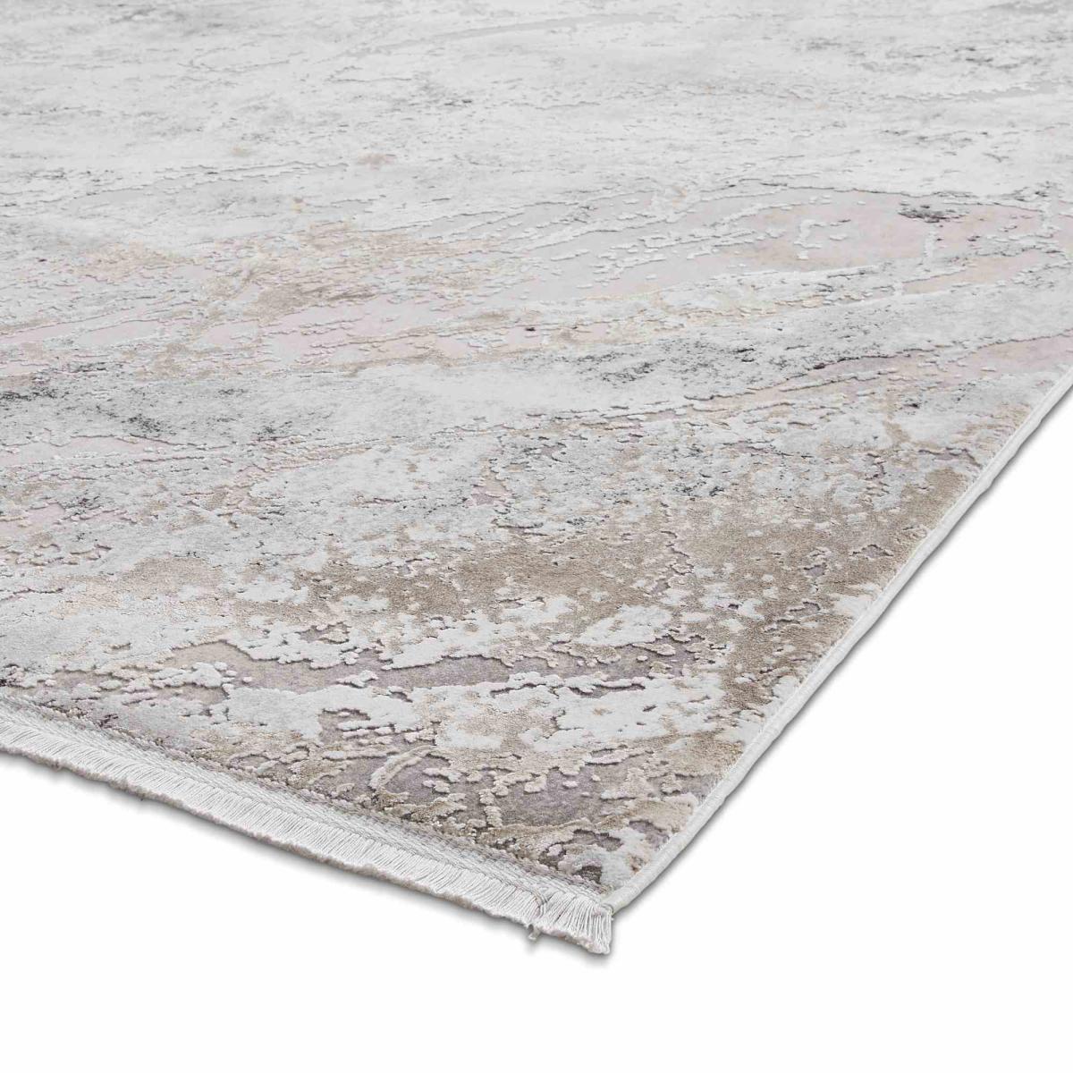 Bellagio 3006 Modern Abstract Distressed Rugs in Beige200x290cm – image 4