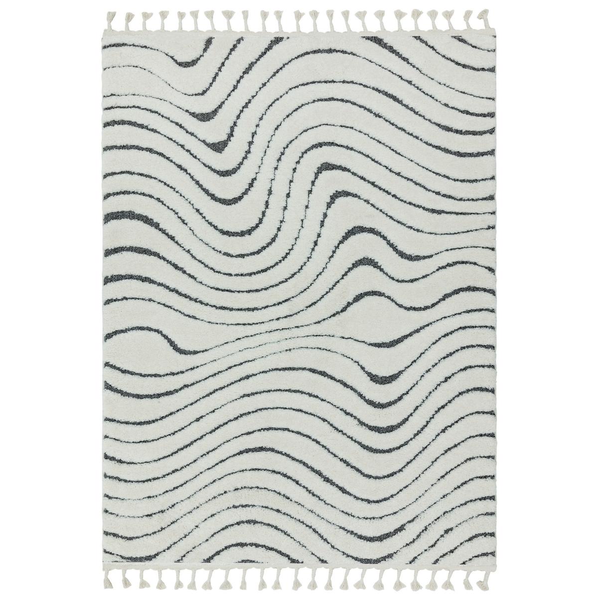 Ariana Ripple Moroccan Rugs in AR10 Cream – image 2