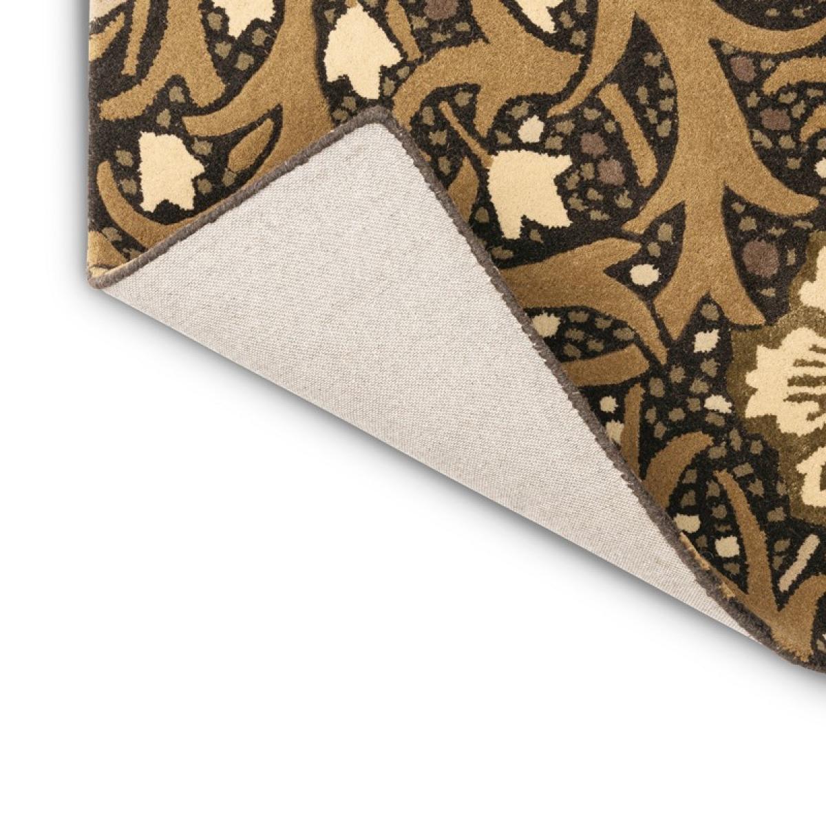 Seaweed Hallway Runner Rugs in 127006 Charcoal Mustard by William Morris 67x230cm – image 3