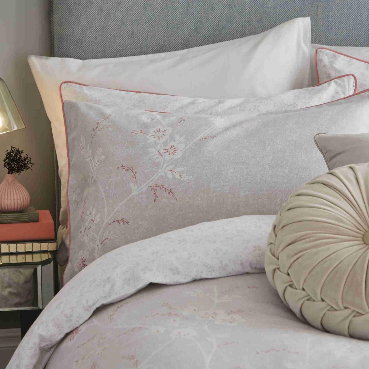 Eva Floral Bedding Set by Laura Ashley in Sugared Grey220x260cm – image 2