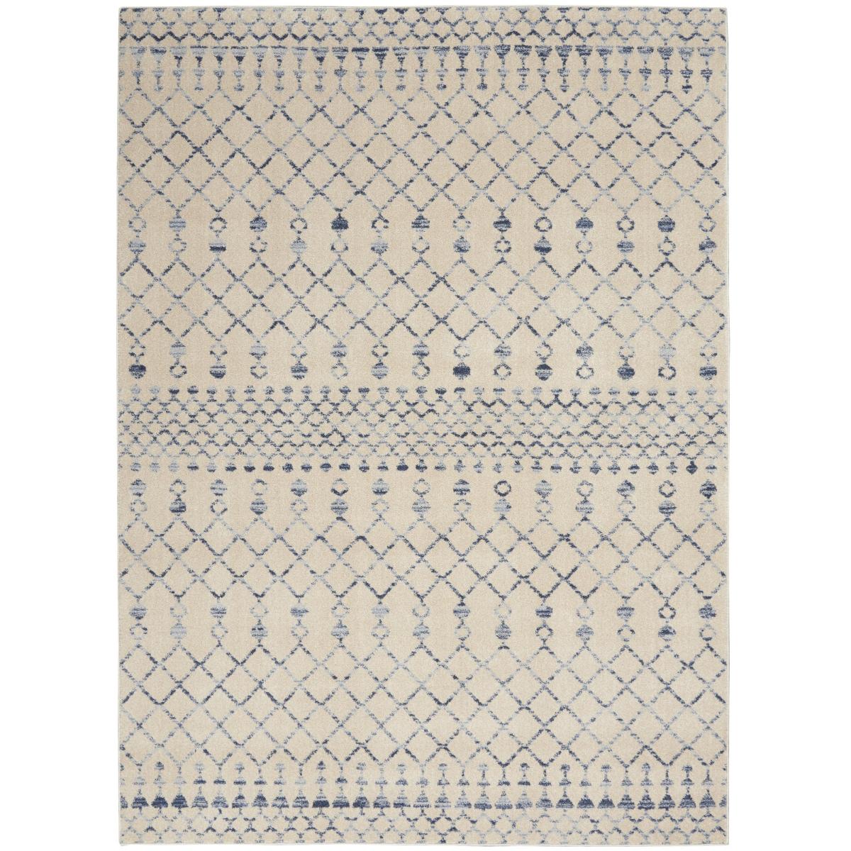 Palermo Rugs PMR03 in beige blue by Nourison 160x220cm – image 2