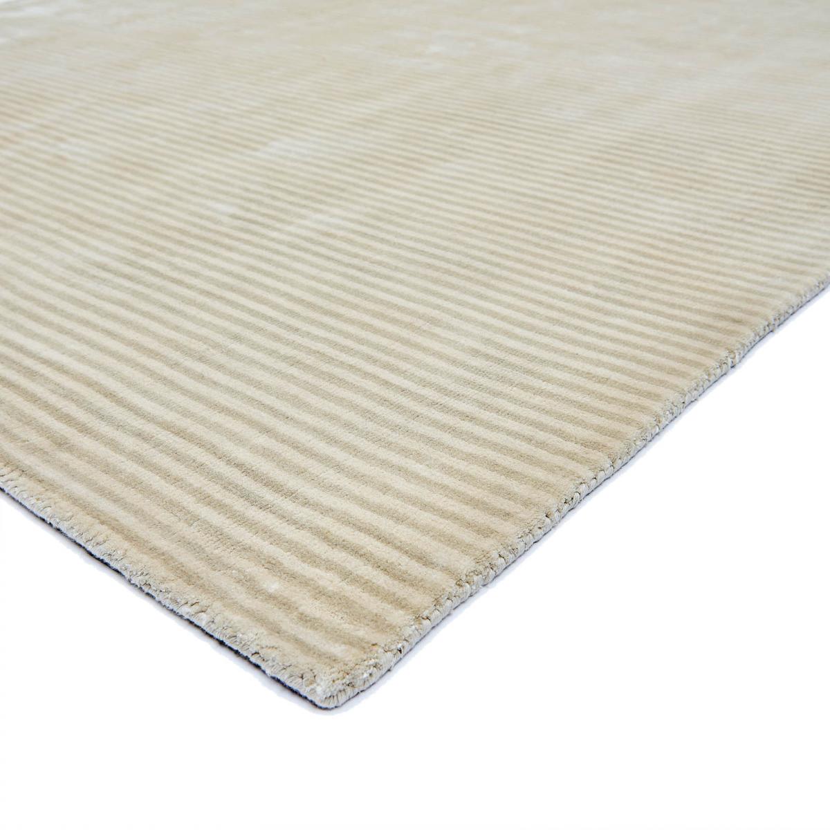 Katherine Carnaby Chrome Stripe Rug in Putty 120x180cm – image 2