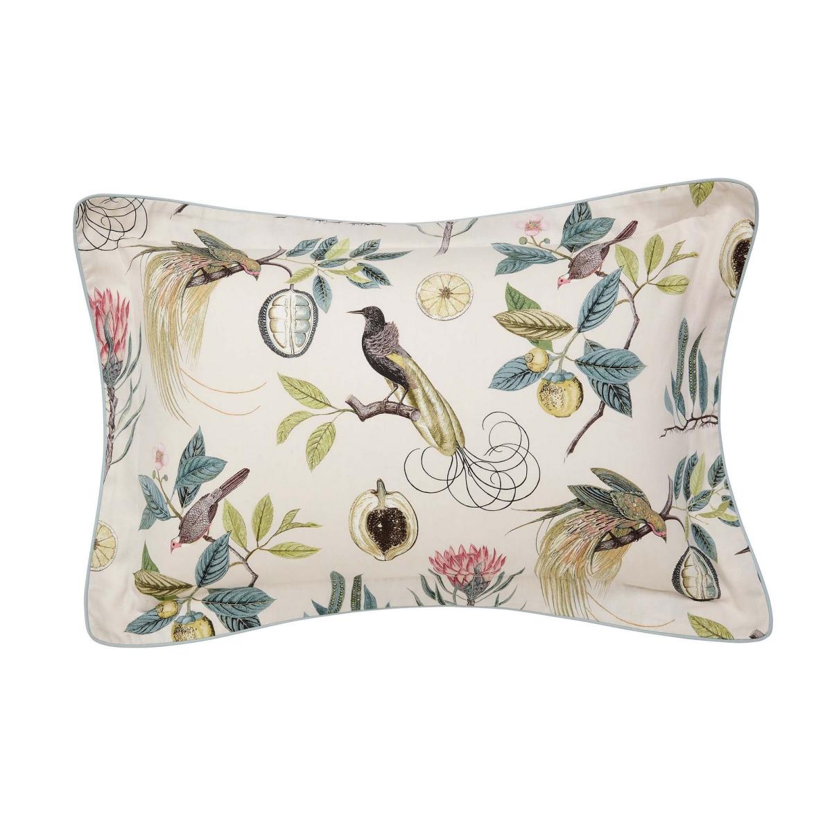 Paradesia Designer Bedding Duvet Cover and Pillowcase By Sanderson in Orchid & Grey&nbsp;230x220cm – image 4
