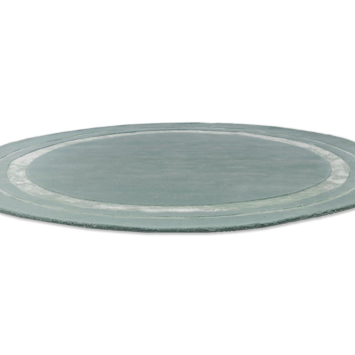Redbrook 081807 Circle Rug by Laura Ashley in Duck Egg Green&nbsp;150x150cm – image 4